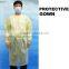 Disposable pp/Sms Blue Surgical Gown/ Isolation Gown Patient Gown With Elastic And Knit Cuff