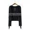 new fall women suede fringe cardigan jacket long sleeve boho coat european street wear tassel outwear