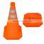 PVC reflective traffic cones high visibility traffic cone