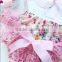 Cotton Ruffle Princess Raglan Mash Cake Bloomer Girl Flower Lace Diaper Cover