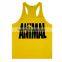 Gym Vest Mens Sleeveless Shirt Bodybuilding Stringers Tank Top Fitness Singlets Sport Undershirt Sport Clothes Cotton Tops