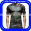 Military O-neck Army Green Short Sleeve T Shirt for Man