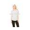 Bella+Canvas Women's Flowy Circle Top - 65% poly 35% viscose, has a wide neckline, short dolman sleeves and comes with your logo