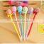 lollipop pattern ballpoint ball creative pen for gift student plastice pen