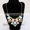 CHARM CRYSTAL FLOWER CHOKER CHUNKY STATEMENT BIB PENDANT CHAIN COLLAR NECKLACE