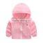 Wholesale cotton long sleeve boy hooded jacket