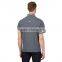 New Fashion Import Clothing Manufacturers From China Elegant Casual 210g 100% Polyester Short Sleeve Man Shirt