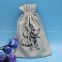 Whoelsale Custom Drawstring Cotton Jewelry Bag With Logo