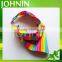 good quality wholesale polyester cotton custom size rainbow dog bandana
