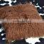 YR153 Real Mongolia Fur Cushion Cover from Factory OEM Customize Size
