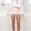 New Fashion Women Clothes Rayon Long Sleeve Crop Top