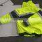 Men's high visibility jacket safety clothes with reflective tapes