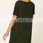 Heathered Knit T-Shirt Women Dresses