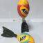 Promotion Gift Summer Throwing Foam Finger Rocket With Whistle