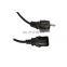 Power cable with German standard schuko plug