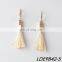 Gold Tassel Earrings