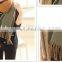 New Cotton Soft Spell Colors Warm Woolen Scarves Women Loop Yarn Strips Fringe Winter Scarf
