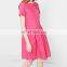 Custom label New style fashion dress linen cotton casual dress