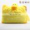 Bright yellow plush animal toys lovely cartoon duck