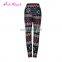 Custom Services peach skin tight 92 polyester 8 spandex yiwu leggings