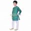 Soundarya new stylish casual printed cotton ethnic wear kurta pajama set for boys