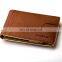 Low Price Handcraft Simple Design Brown Leather USA Money Clip