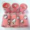 Factory wholesale 3Pcs/Set PET packing Lovely Pattern Printing Plastic Hair Rollers Curlers Bangs Stickers