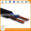 Low voltage 300/500V pvc insulated 2 core power cable 4mm2