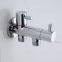Double switch double control angle valve water distribution valve one in two out diverter valve
