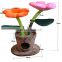 MOQ 200 pieces! Colorful beautiful flower cat climbing frame cozy cat nest scratching tree with post for claw grinding