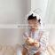 Infant and young girl Korean version of small baby floral lotus leaf princess wind bag fart clothes newborn triangle climbing