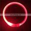 Wholesale luminous PVC led light dog collar usb rechargeable safety for all dog breeds