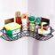 Wall Mounted No Drilling Shower Caddy Shelf for Kitchen Toilet Bathroom Corner Shelf