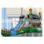 popular commercial grade inflatable double dual 2 lane toxic bounce house water combo