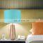 Novel modern custom cheap home decor rose gold desk lamps ceramic foe hotel bedside