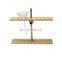 Bamboo Triangle Funnel Rack Adjustable Height Solid Wood Safety Funnel Frame