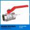 3 pieces bolt screwed brass ball valve