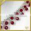 fashion design gemstone beads chain FC-648