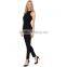 Sleeveless Style Zip On The Back Deign Fashion Slim Fitting Women Jumpsuit