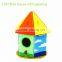 DIY educational wooden crafts bird house toys