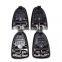 8265025000 Black&Silver Door Handles Controls Set For Hyundai Accent 2000-2006