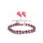 DE203-13 2016 custom wholesale boys fashion hand bead friendship bangles and bracelets Tassel jewelry