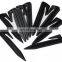 Black 8.5cm Garden Perimeter Wire Boundary Cable Repair Kit Peg Plastic Nail for Lawn Mower