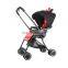 Foldable baby pram stroller luxury baby stroller folding pram