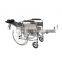 Elderly handicapped commode wheelchair,manual wheelchair with reclining backrest,wheelchairs with bedpan