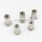 Stainless steel M6 Flat Head Rivet Nut knurled Insert Blind Nut