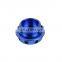 Auto parts golden high-strength aluminum engine oil filler cover