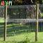 Triangle Bending PVC Coated Galvanized Metal Welded Garden Fence