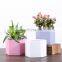 Nordic modern minimalist geometric personality cement pot creative light luxury ceramic flower pot