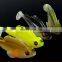 7.5cm/13g Silicone Bait Soft Lead head  jump   Fish Fishing Lures Artificial Plastic Swim Bait Jig Heads